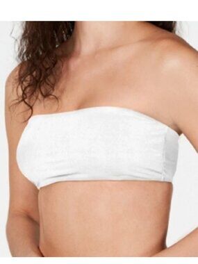 Jenni Women's Casual Optional Strap Bandeau Bra, Bright White